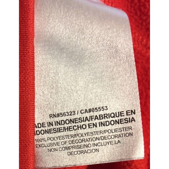 Nike Men’s Size 2XL XXL Red FLY Pullover DRI-FIT Long Sleeve Hoodie Sweatshirt - Picture 10 of 10